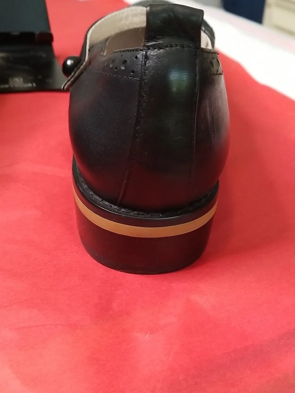 Manrino womens Mary Jane shoes size 9.5 black EUC